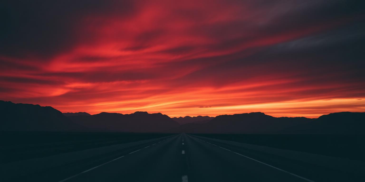 Open road